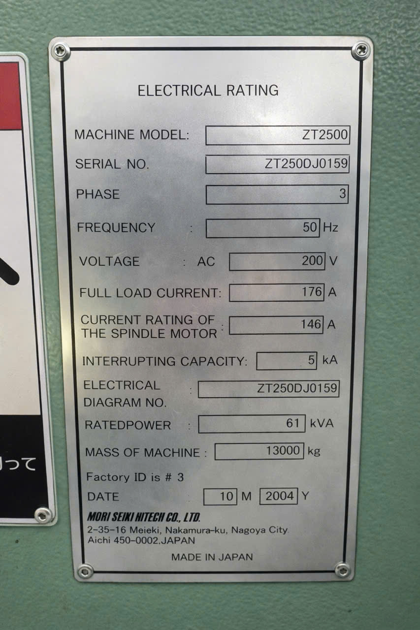 Máy tiện – phay CNC đa chức năng MORI SEIKI NT5400/1800